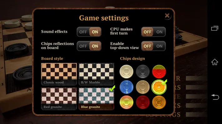 Checkers Elite android App screenshot 4